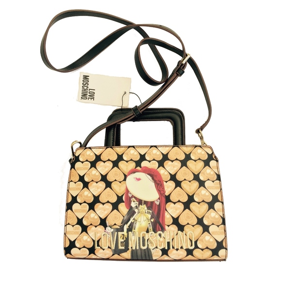 Moschino Handbags - 🌟🌺HP!🎀LOVE Moschino Digital Print Crossbody Bag